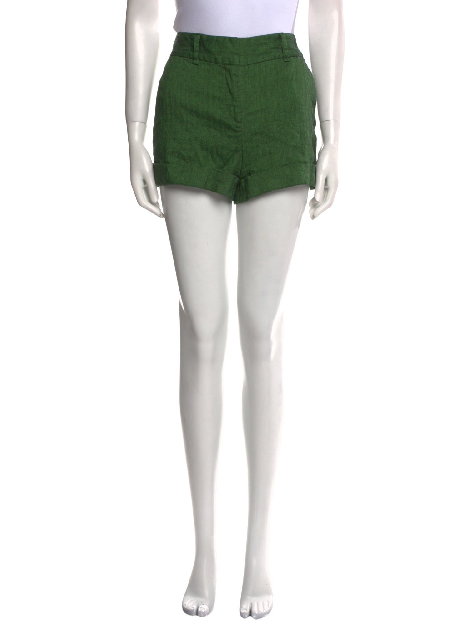 Veronica Beard Linen Mini Shorts