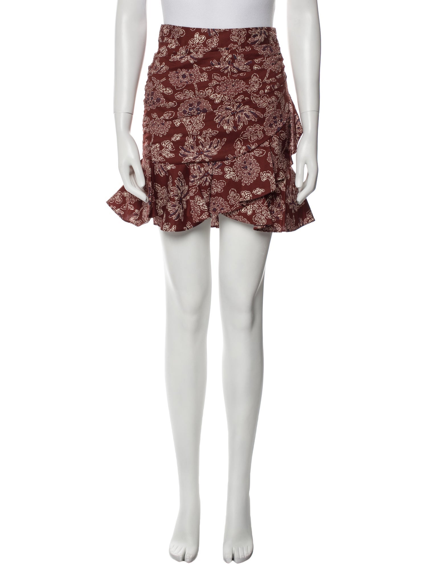 Veronica Beard Floral Print Mini Skirt w/ Tags