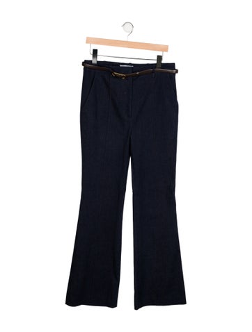 Veronica Beard Jeans High-Rise Wide Leg L