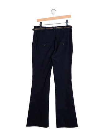 Veronica Beard High-Rise Wide Leg Jeans