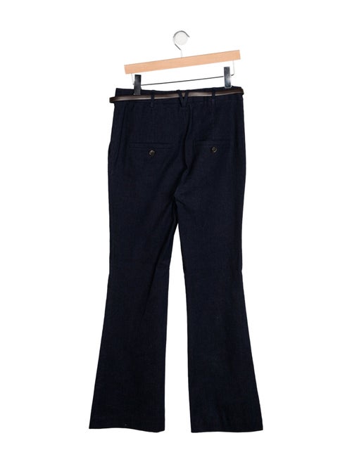 Veronica Beard High-Rise Wide Leg Jeans