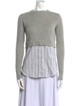 Veronica Beard Cashmere Striped Top