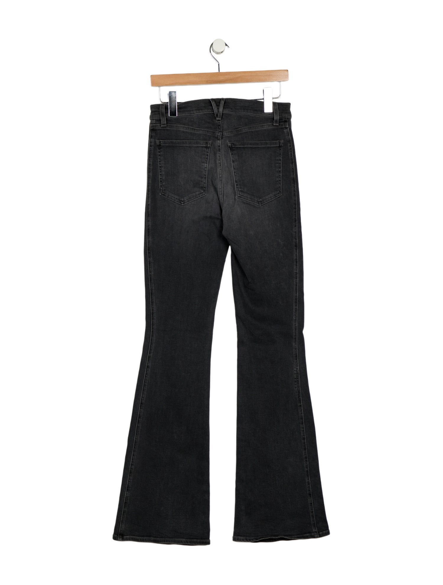 Veronica Beard Mid-Rise Wide Leg Jeans