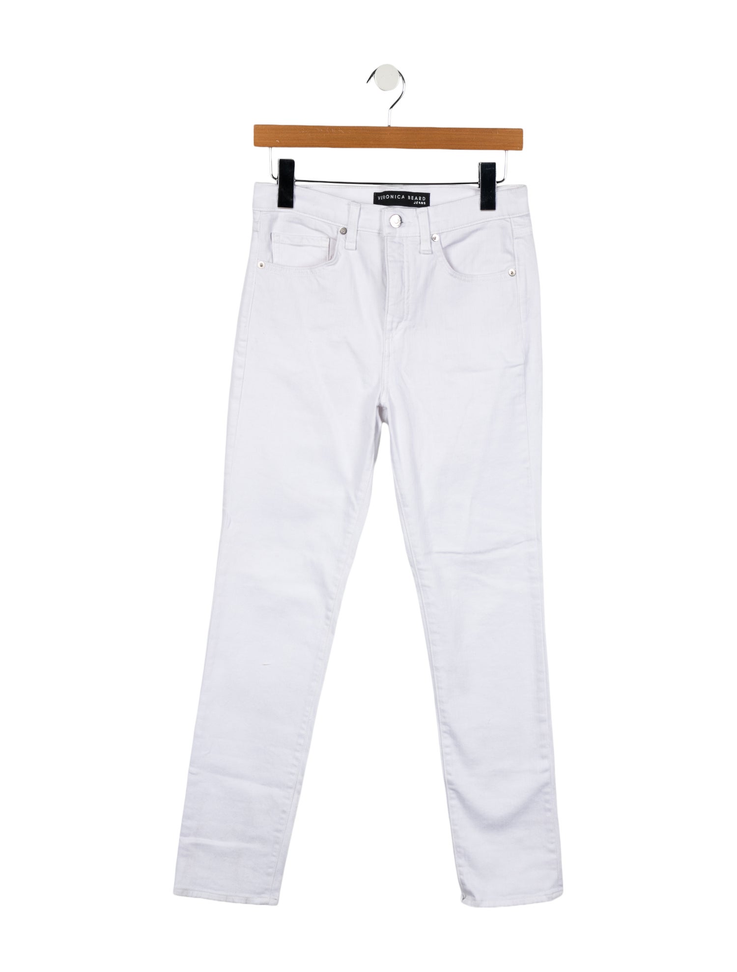 Veronica Beard Mid-Rise Skinny Leg Jeans