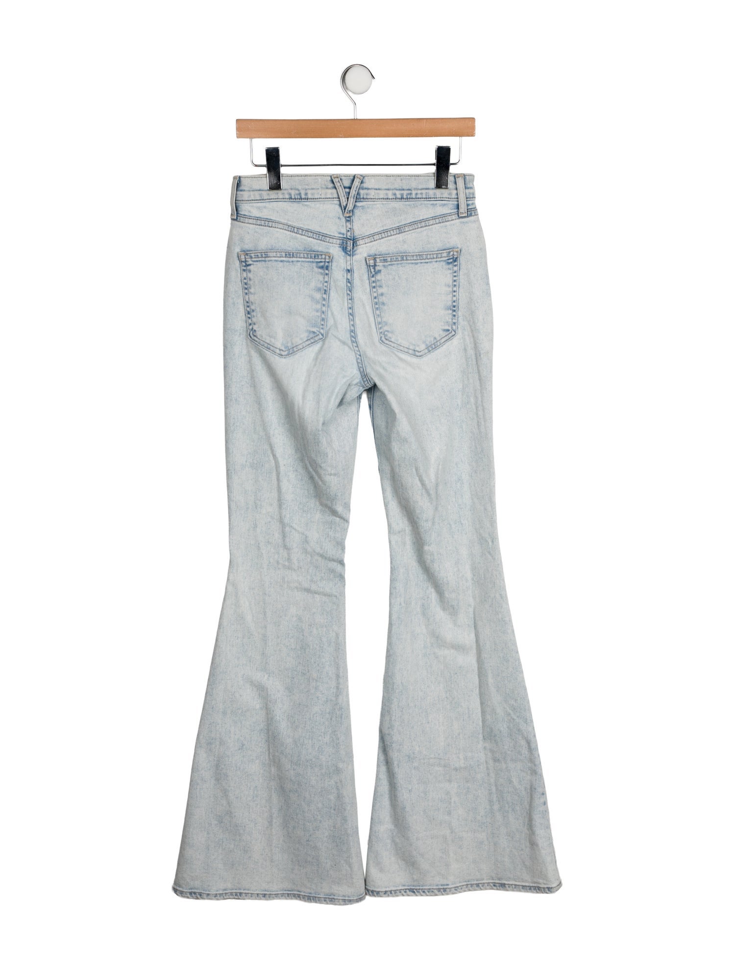 Veronica Beard High-Rise Wide Leg Jeans