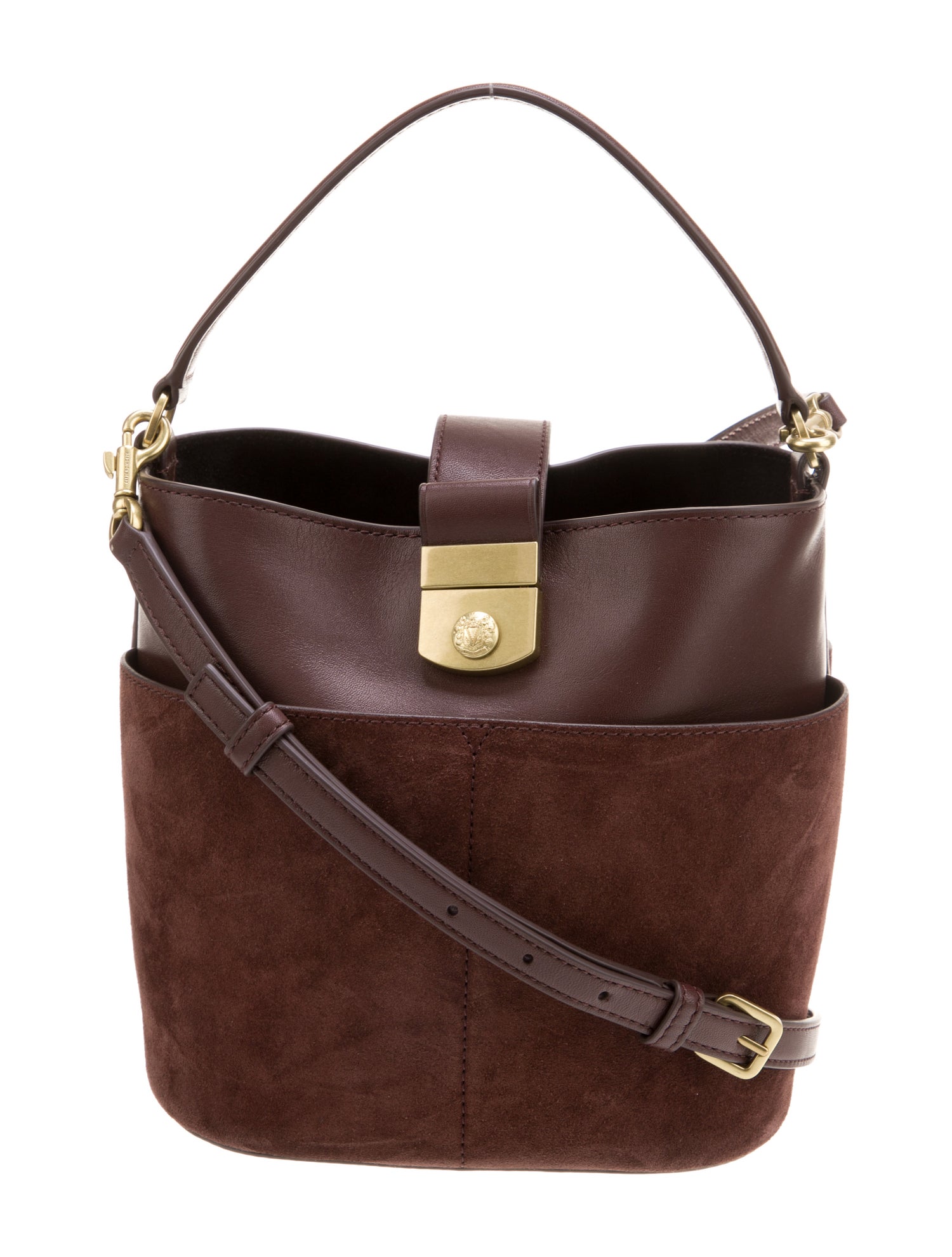 Veronica Beard Leather Top Handle Bag