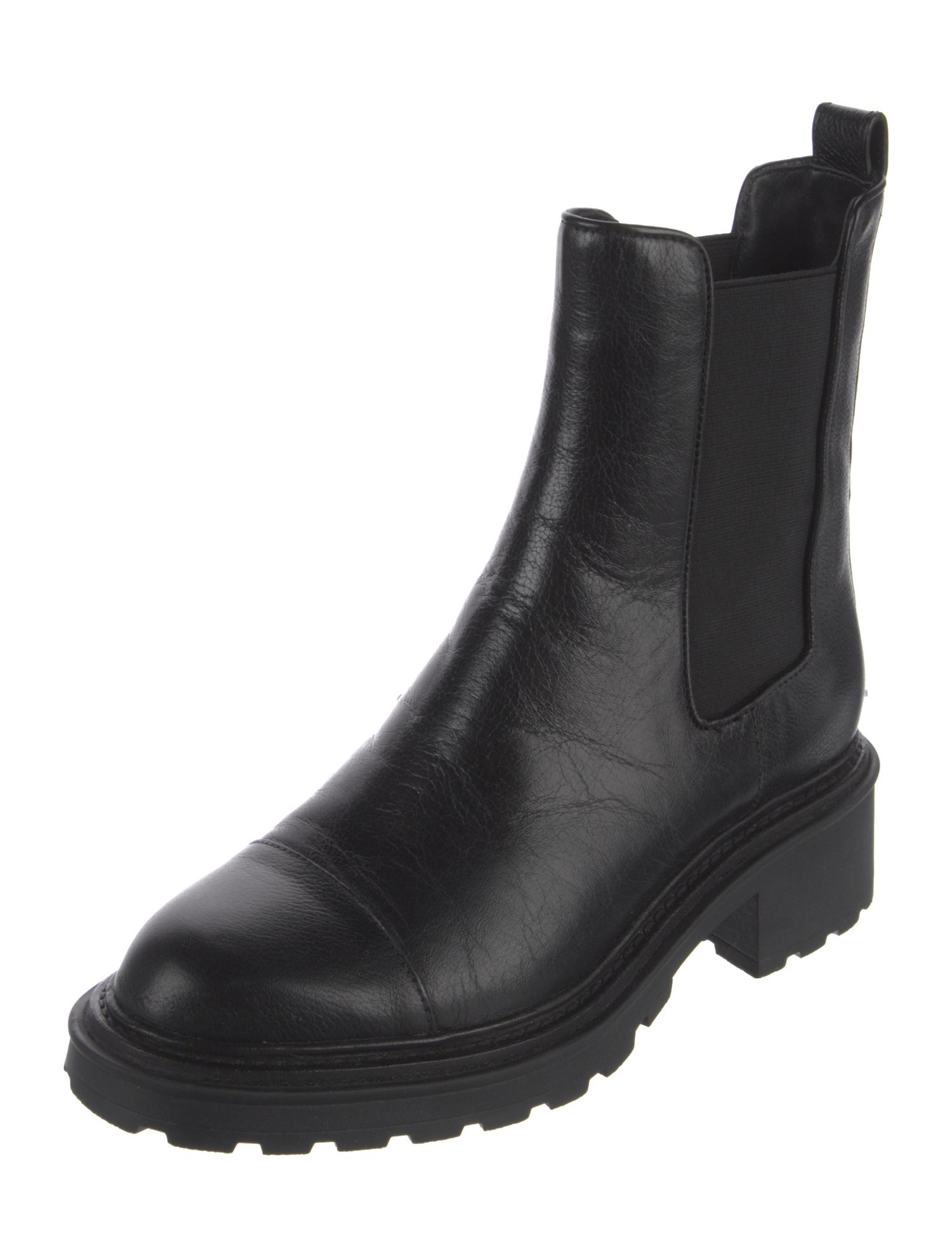 Veronica Beard Leather Chelsea Boots