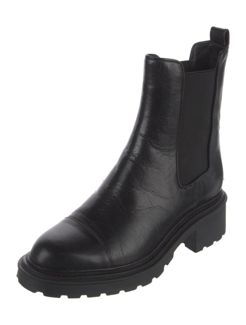 Veronica Beard Leather Chelsea Boots