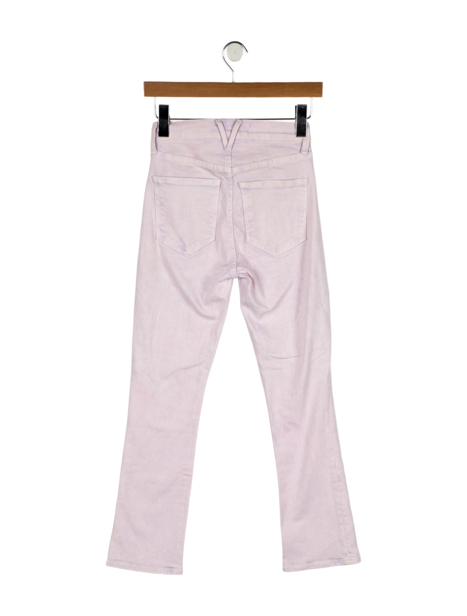 Veronica Beard Mid-Rise Straight Leg Jeans