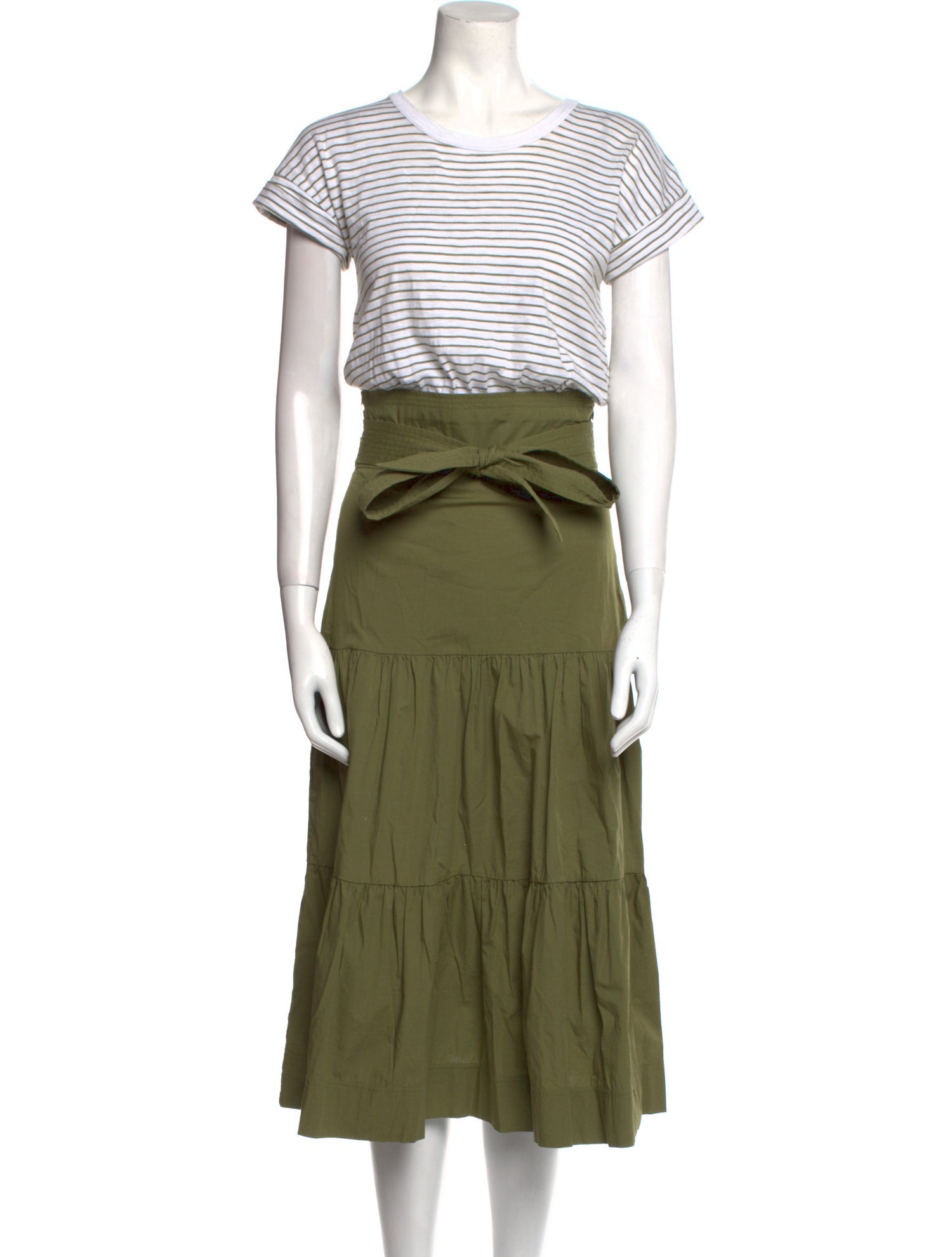 Veronica Beard Bateau Neckline Long Dress