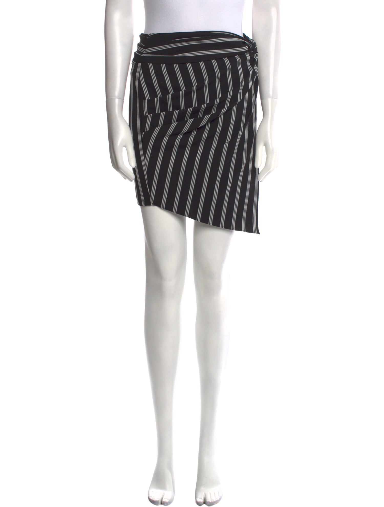 Veronica Beard Striped Mini Skirt