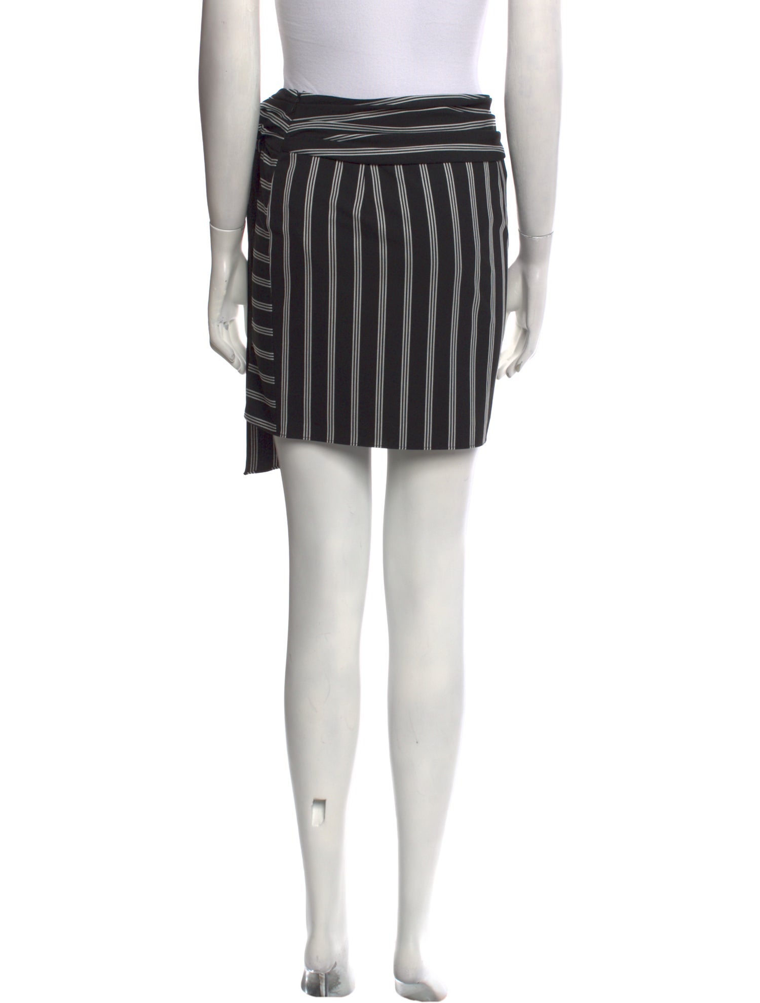 Veronica Beard Striped Mini Skirt