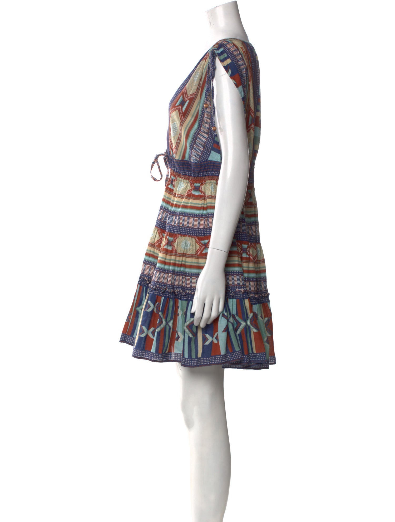 Veronica Beard Printed Mini Dress