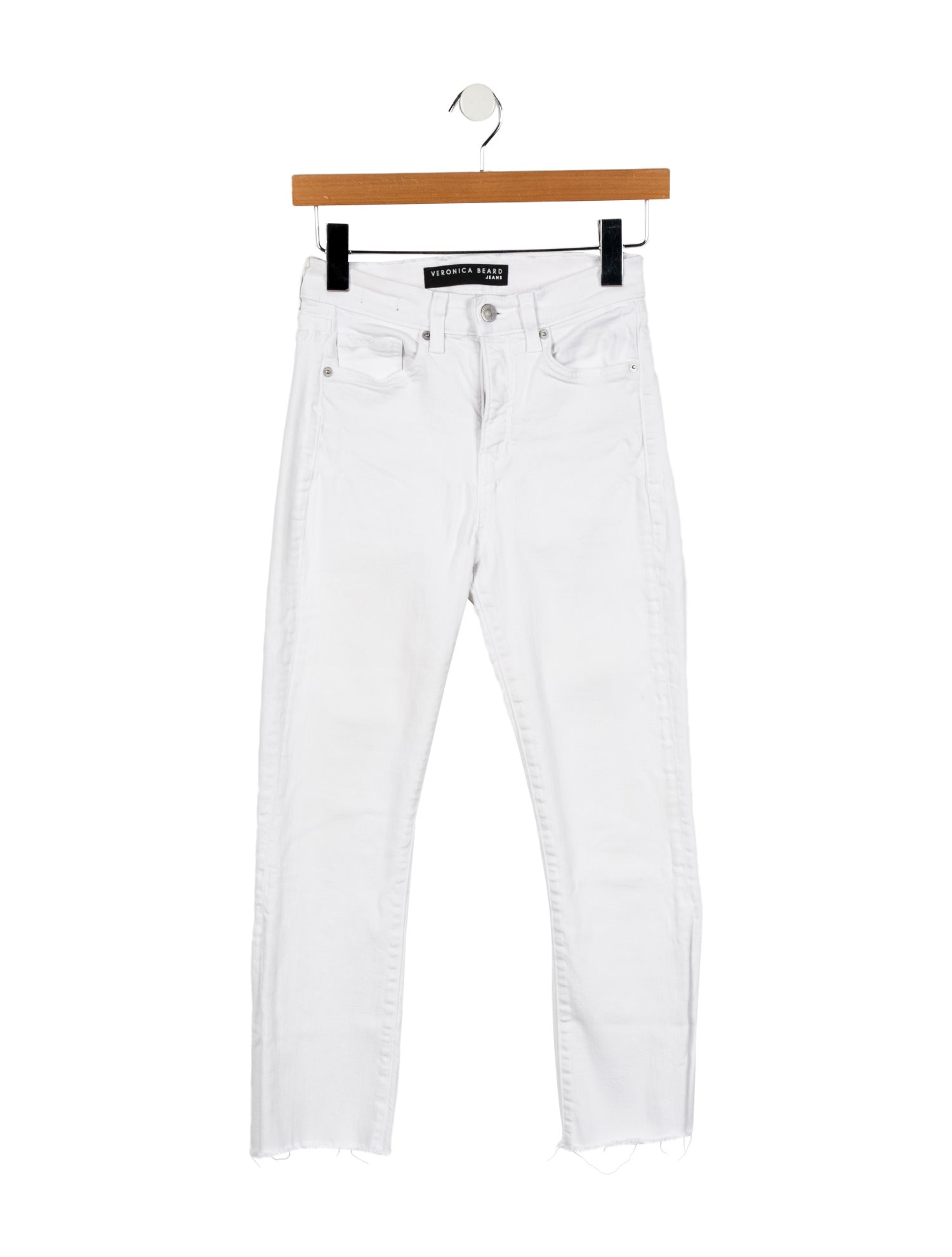 Veronica Beard Mid-Rise Skinny Leg Jeans