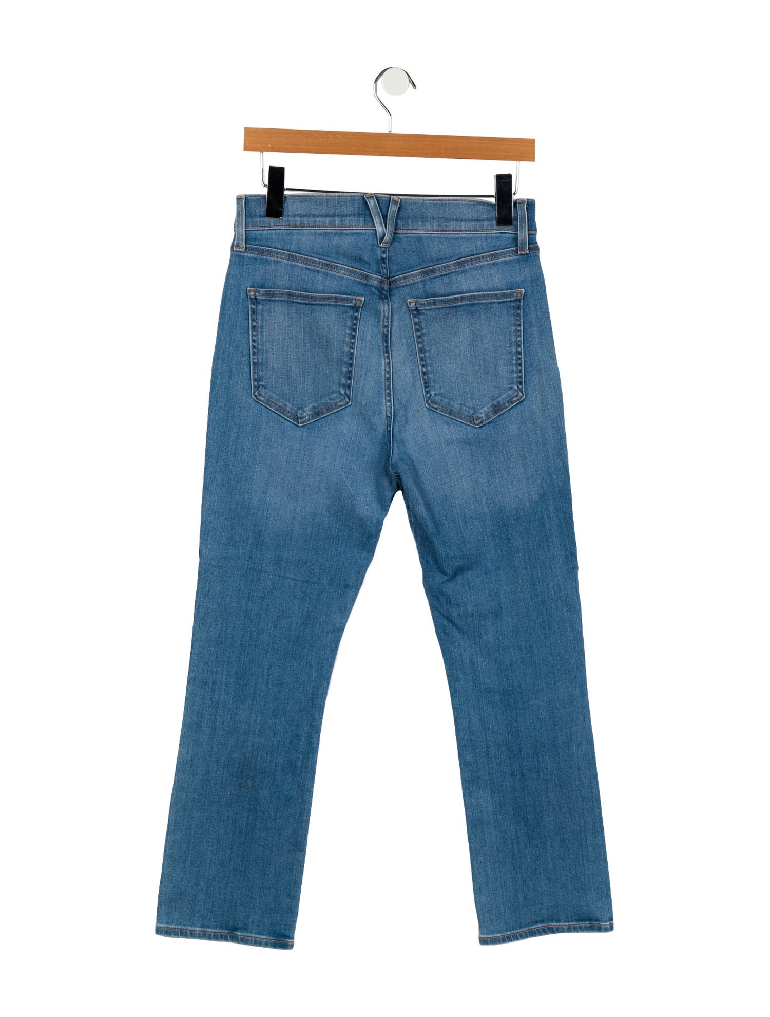 Veronica Beard High-Rise Skinny Leg Jeans