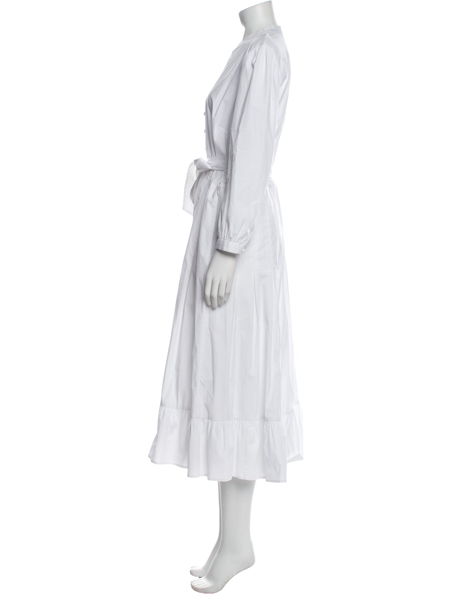 Veronica Beard V-Neck Midi Length Dress