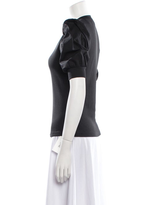 Veronica Beard V-Neck Short Sleeve Polo