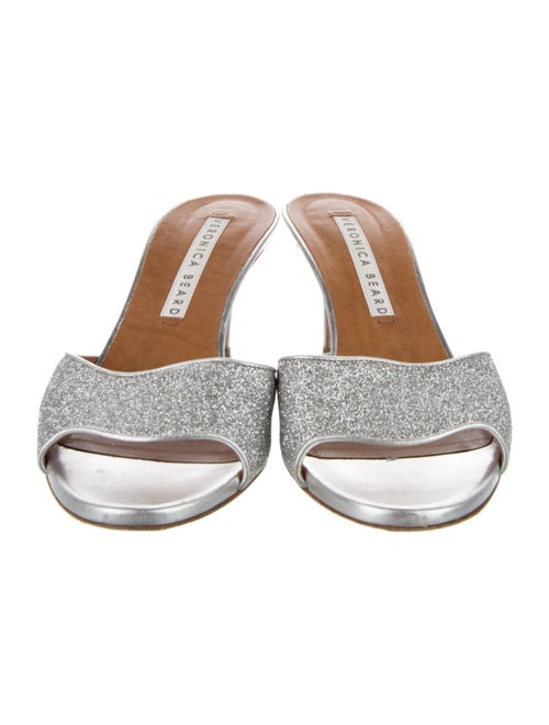 Veronica Beard Glitter Glitter Accents Slides