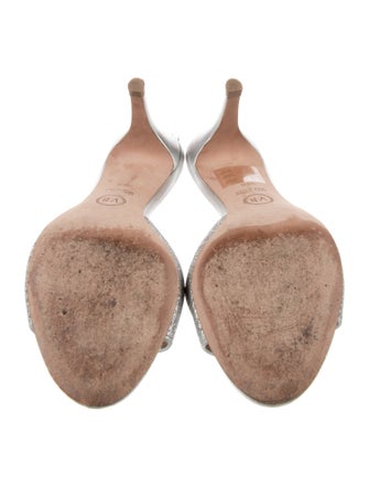 Veronica Beard Glitter Glitter Accents Slides