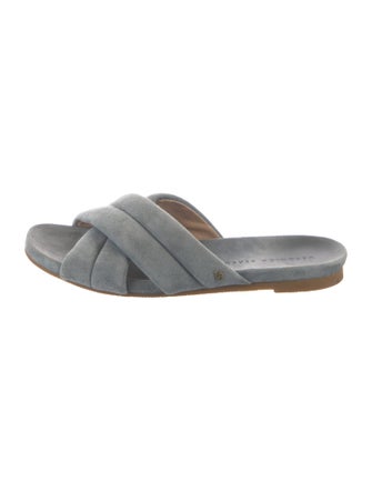 Veronica Beard Suede Slides