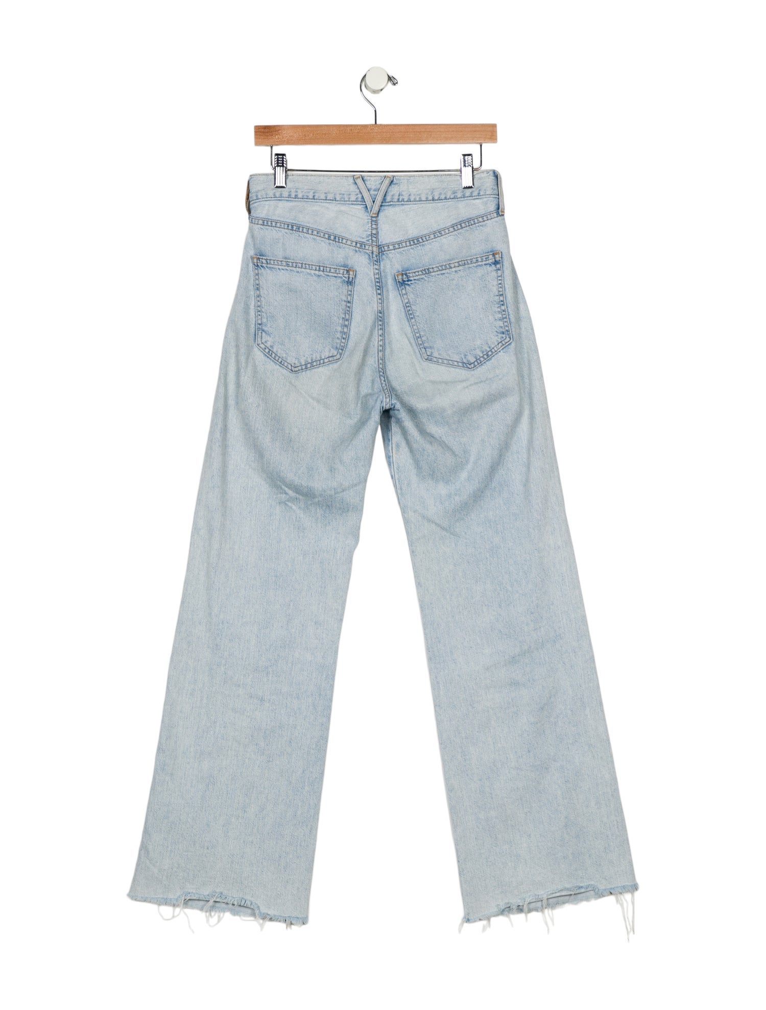 Veronica Beard High-Rise Wide Leg Jeans