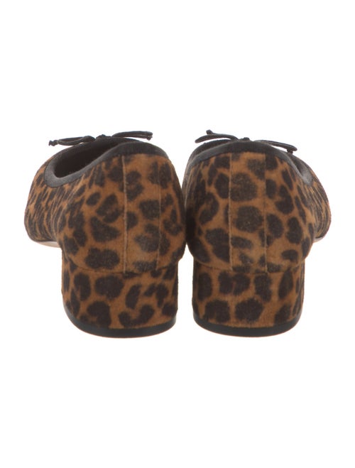 Veronica Beard Suede Animal Print Pumps
