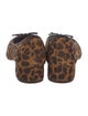 Veronica Beard Suede Animal Print Pumps