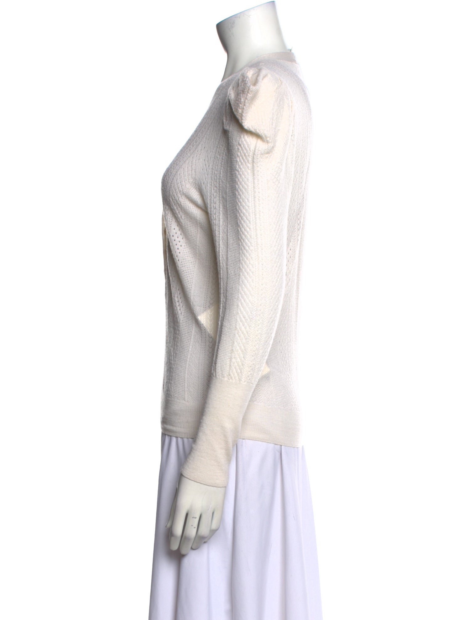 Veronica Beard Merino Wool V-Neck Sweater