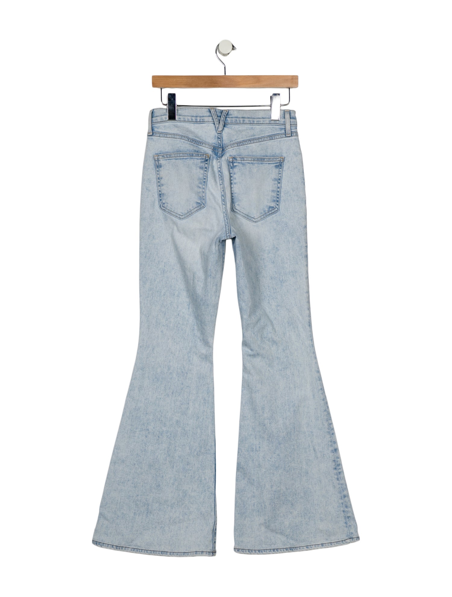 Veronica Beard High-Rise Wide Leg Jeans