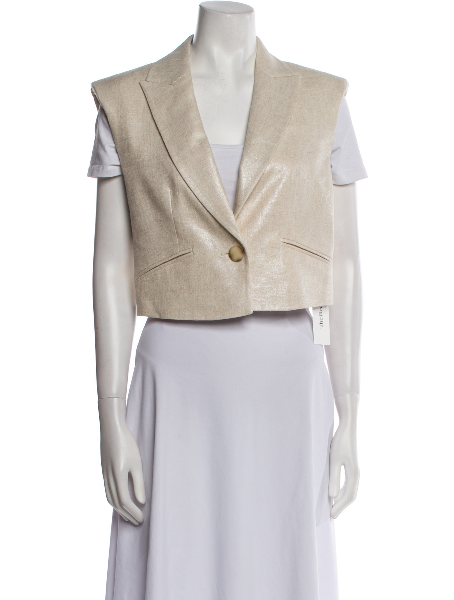 Veronica Beard Linen Vest