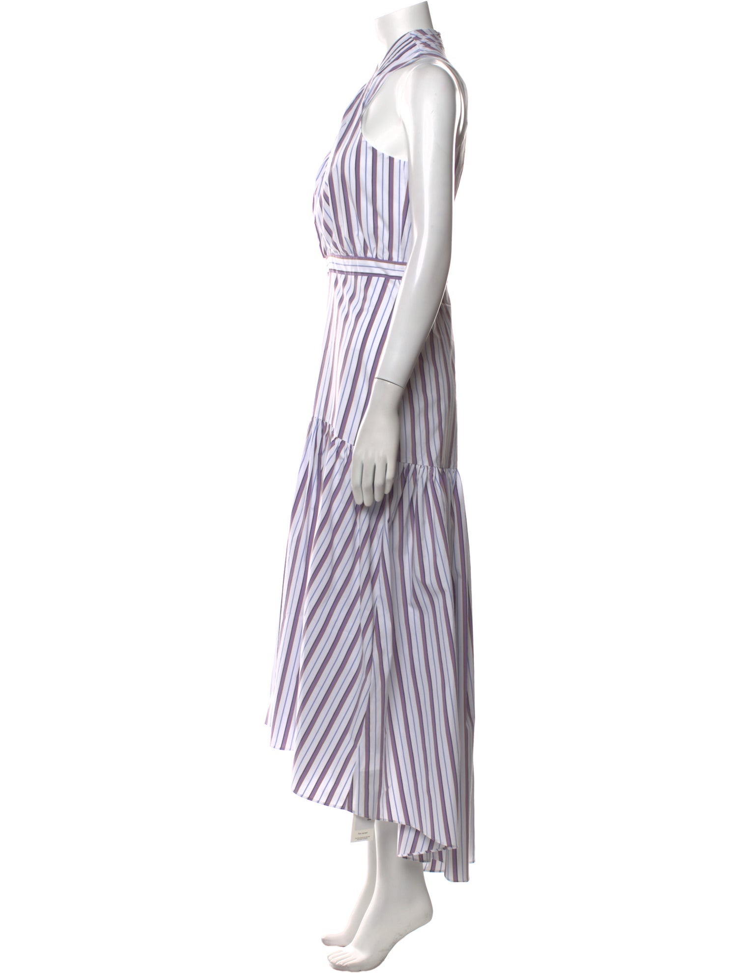 Veronica Beard Striped Long Dress