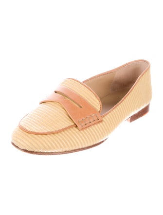 Veronica Beard Animal Print Loafers