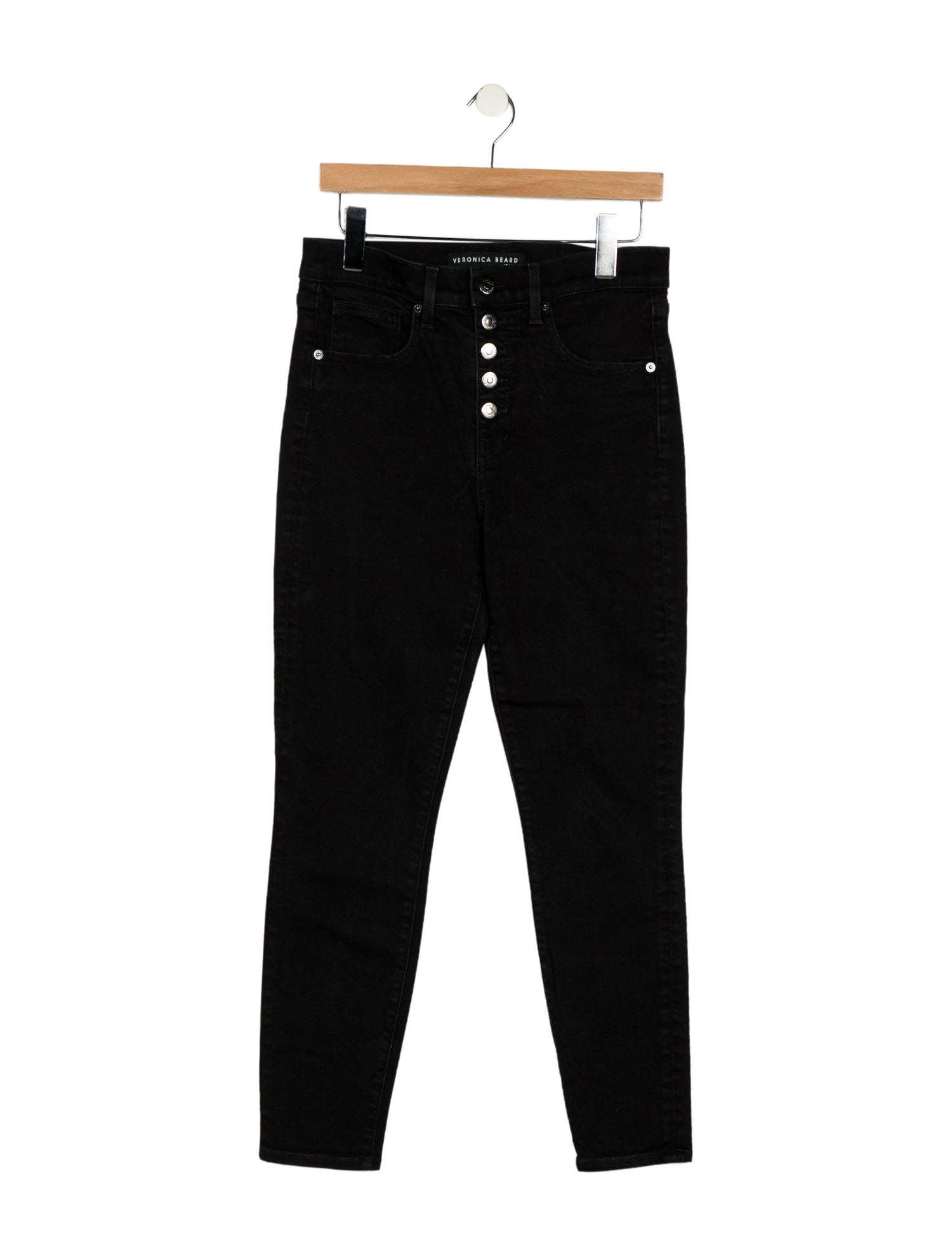 Veronica Beard High-Rise Skinny Leg Jeans