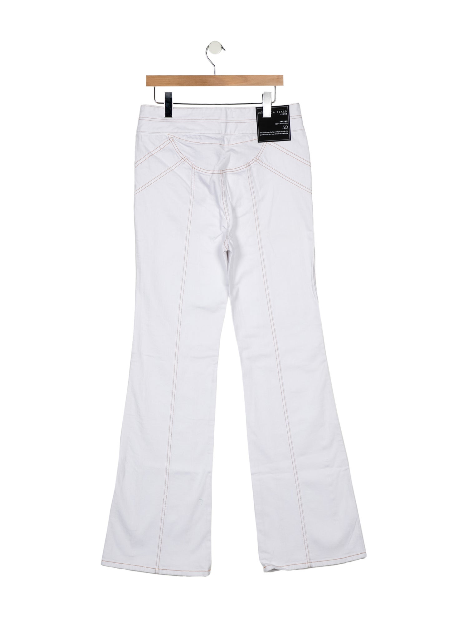 Veronica Beard High-Rise Wide Leg Jeans w/ Tags
