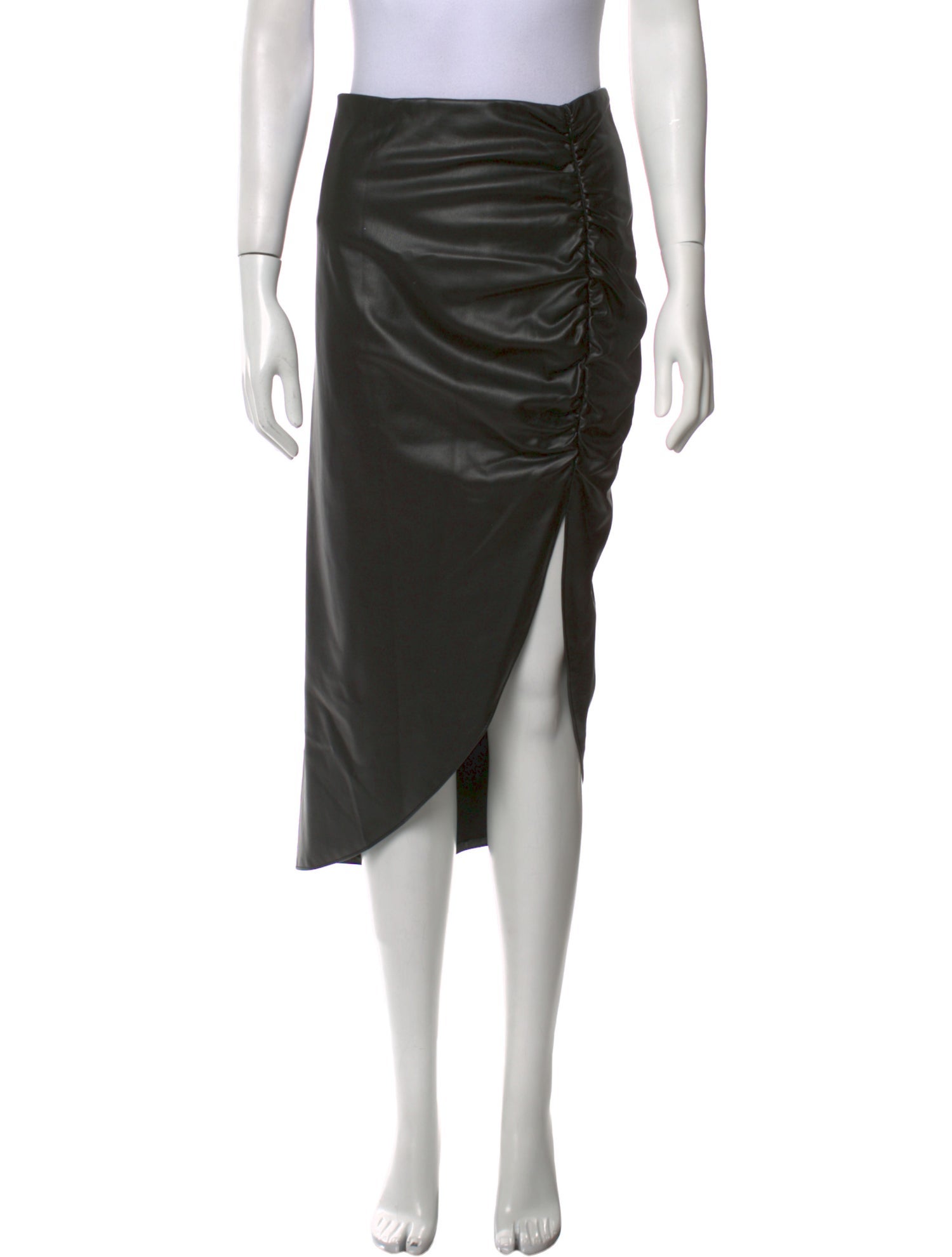 Veronica Beard Ruffle Embellishment Midi Length Skirt