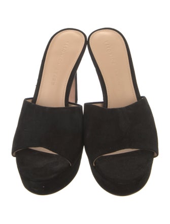 Veronica Beard Suede Slides