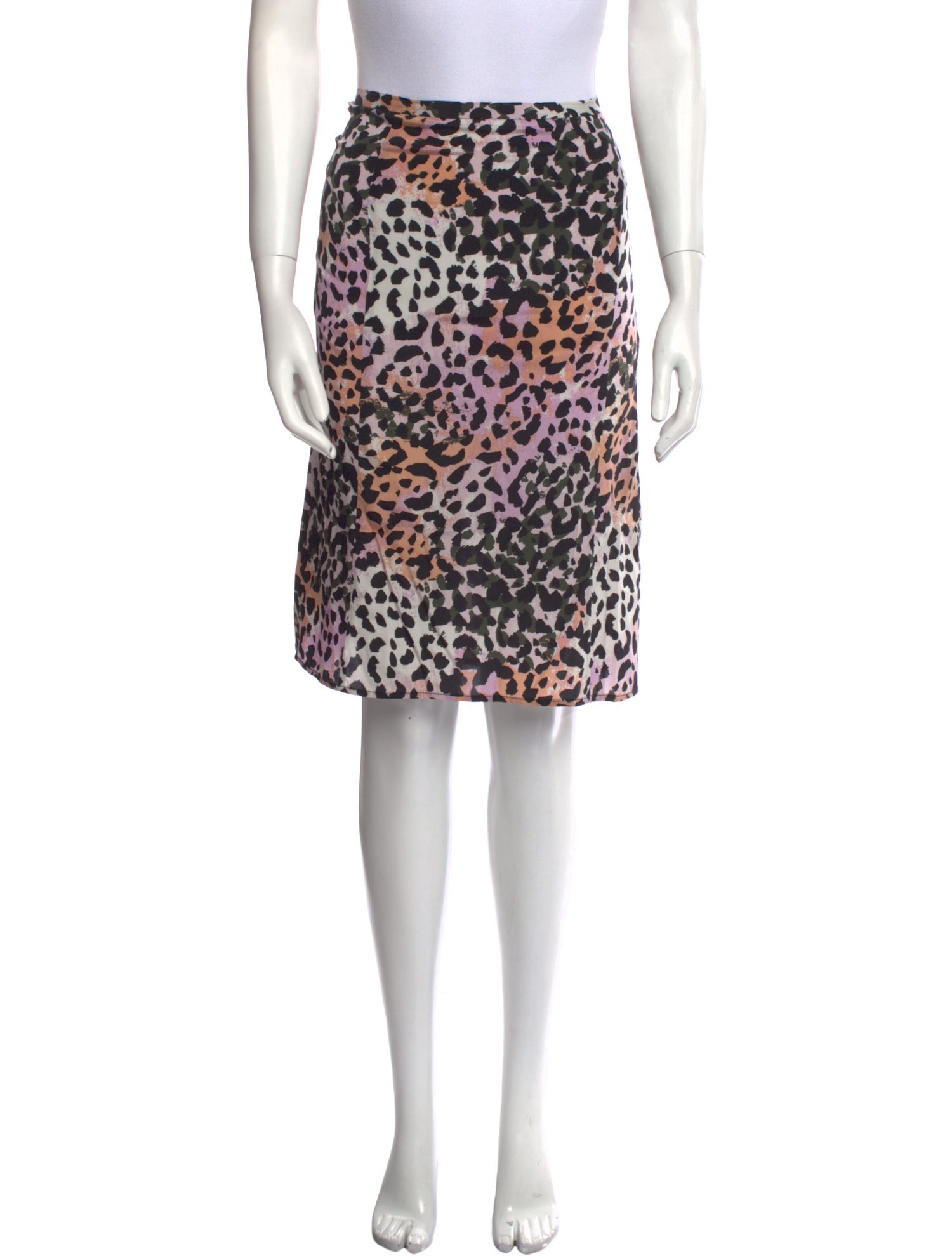 Veronica Beard Silk Midi Length Skirt