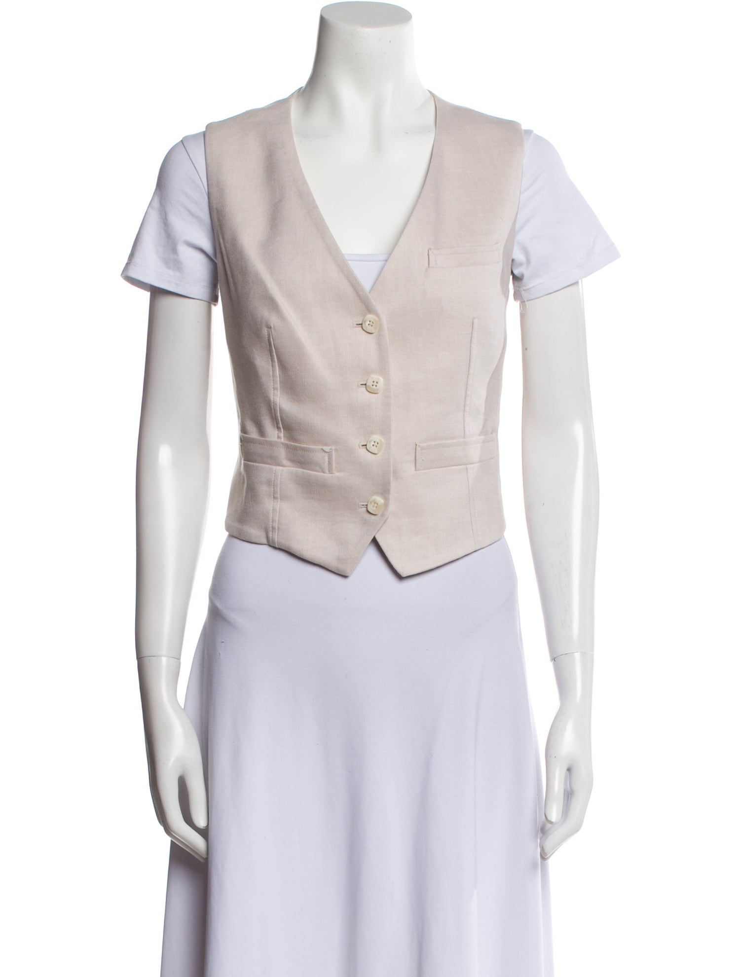 Veronica Beard Linen Vest