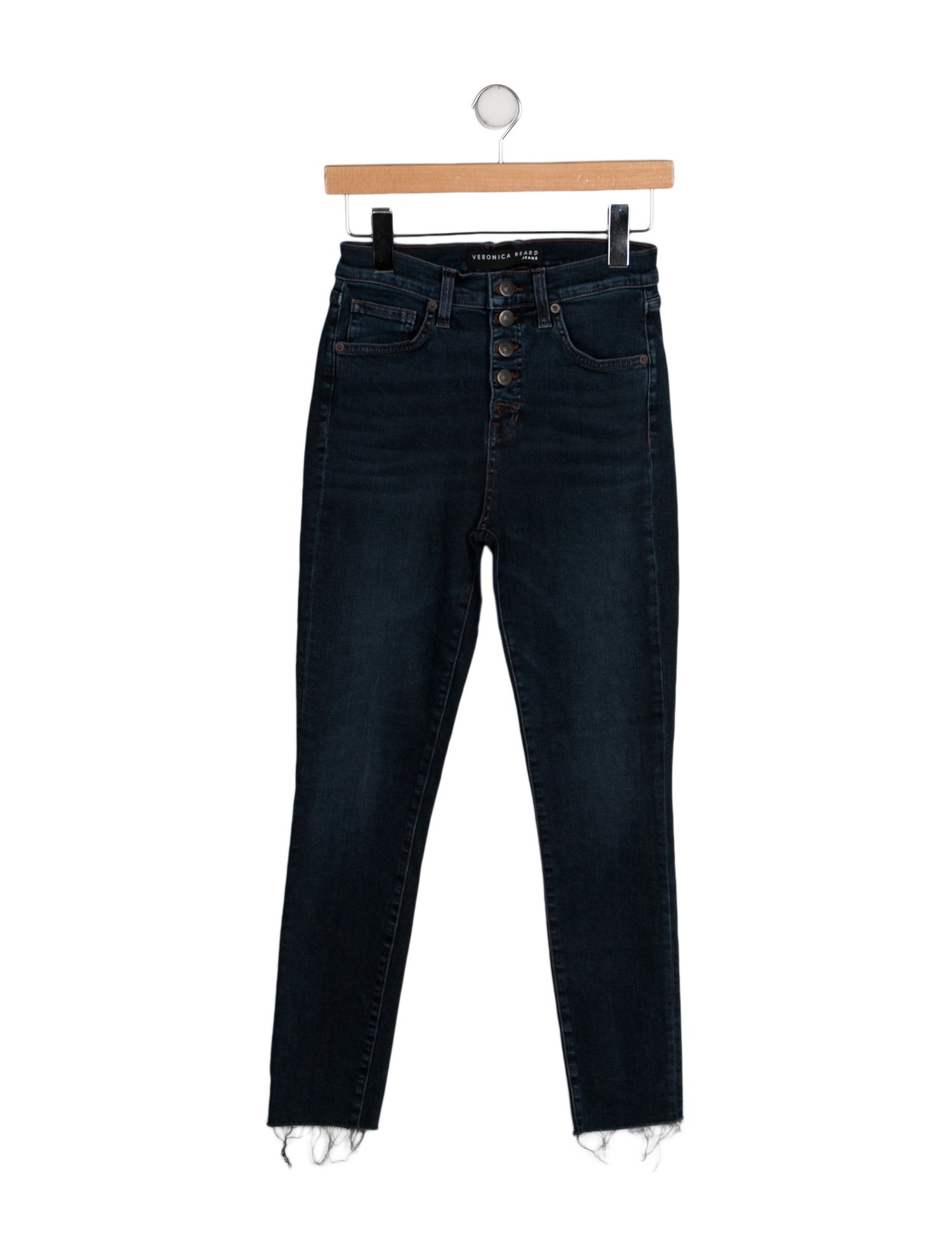 Veronica Beard Mid-Rise Skinny Leg Jeans
