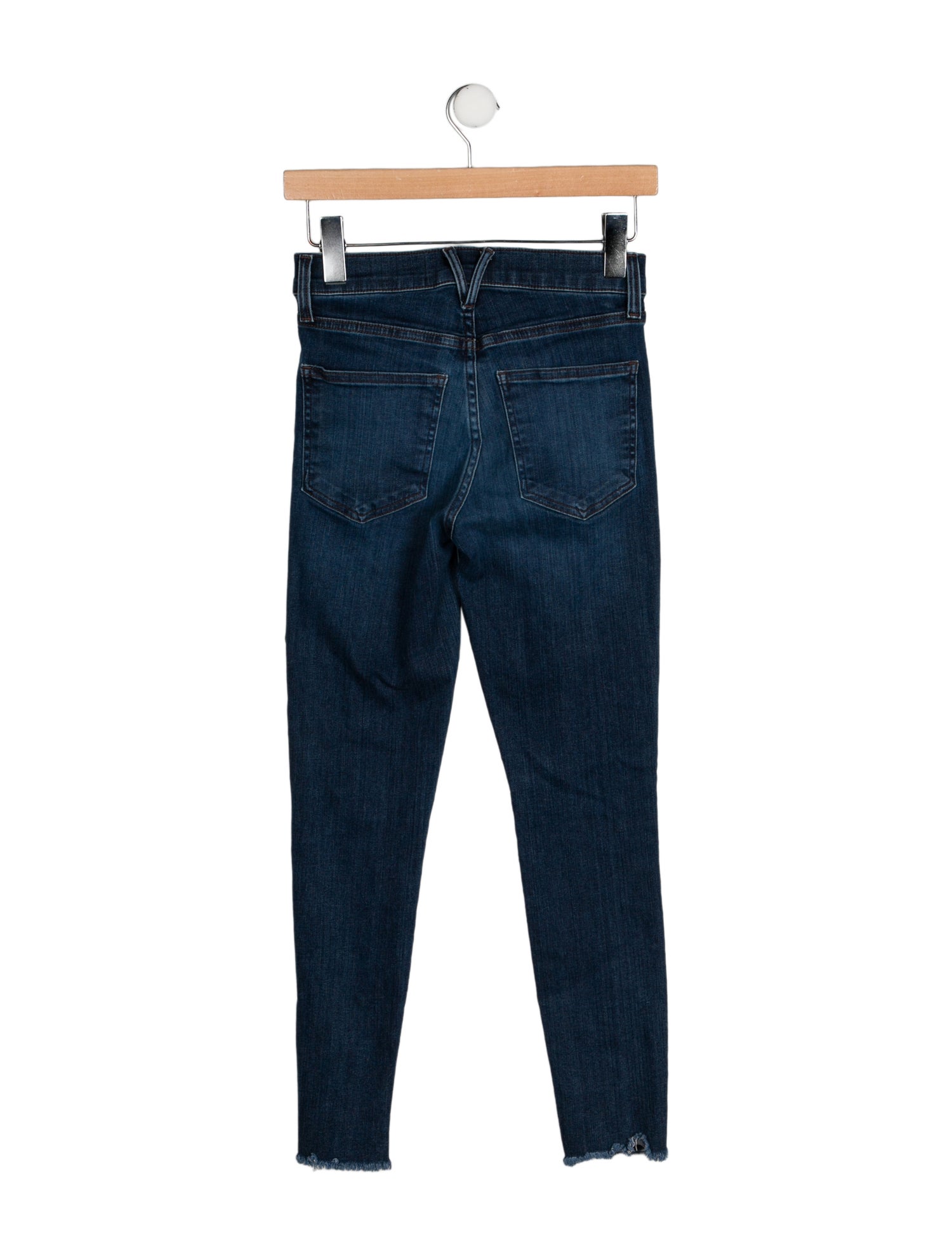 Veronica Beard Mid-Rise Skinny Leg Jeans