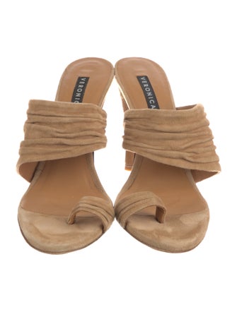Veronica Beard Suede Slides