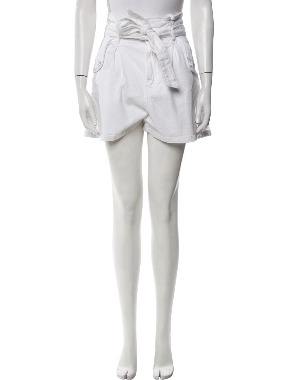 Veronica Beard Shorts White High-Rise - image 1