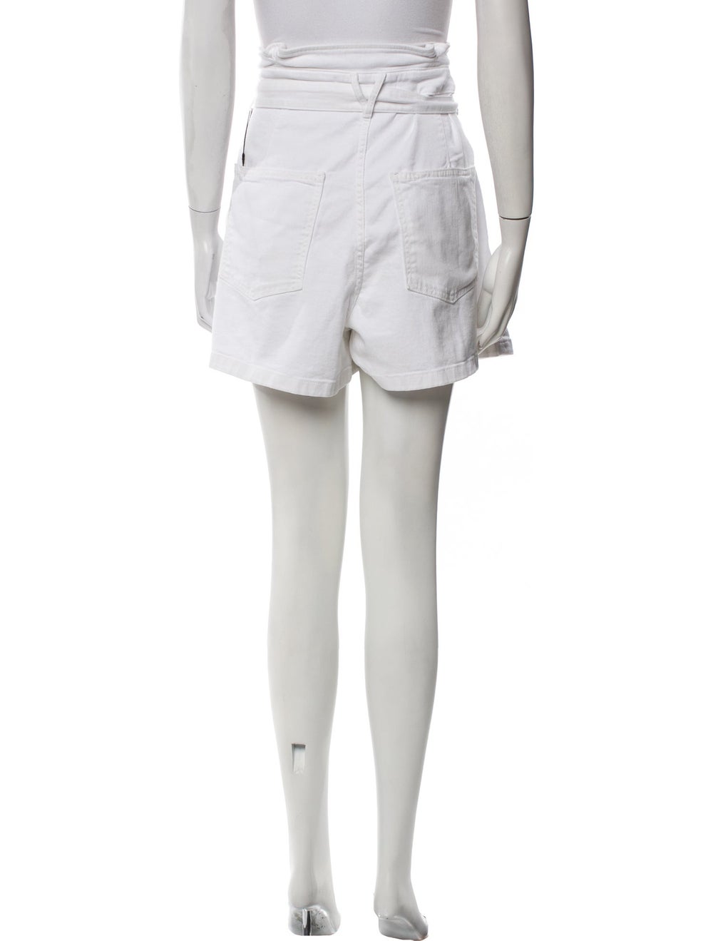 Veronica Beard Shorts White High-Rise - image 3