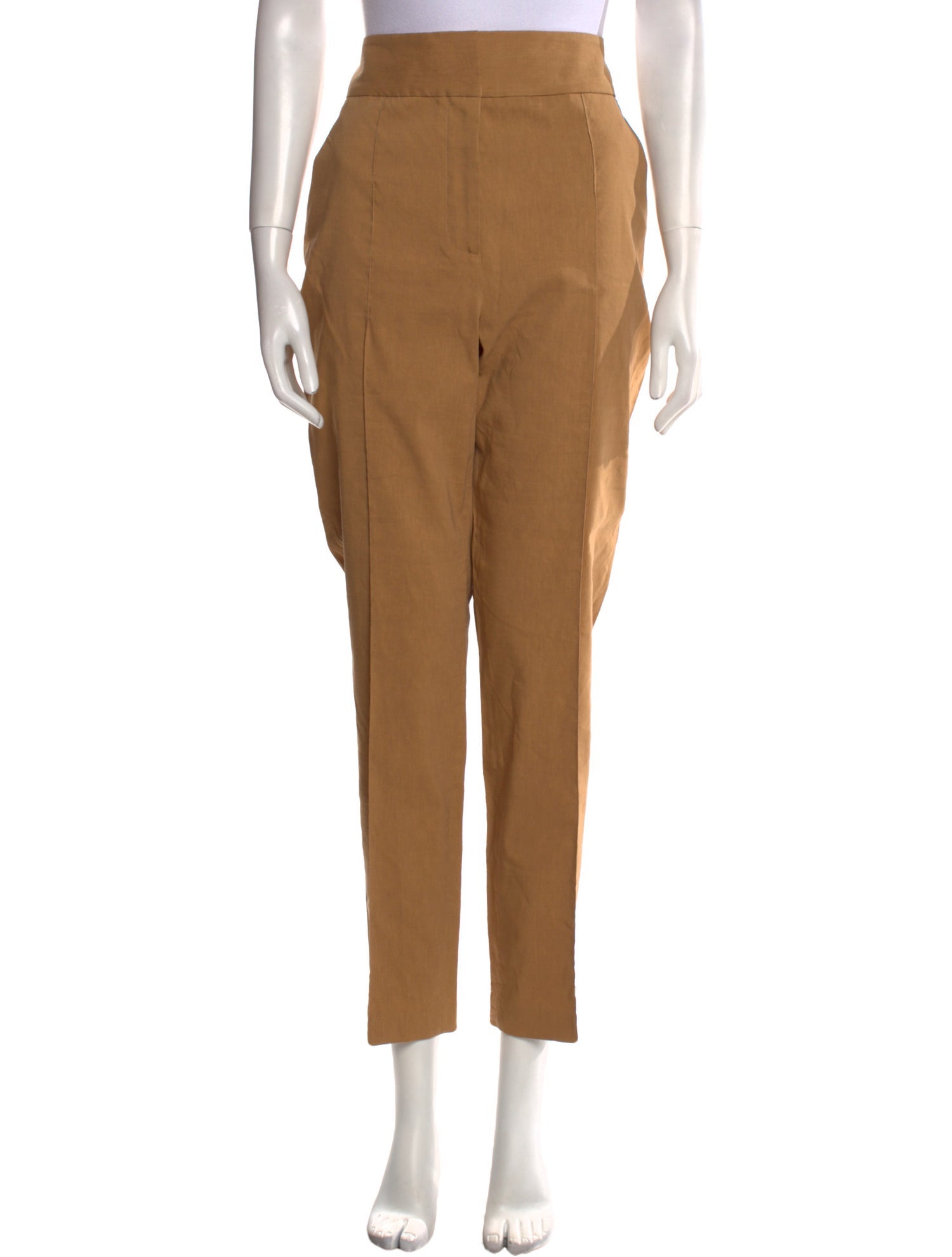 Veronica Beard Linen Straight Leg Pants