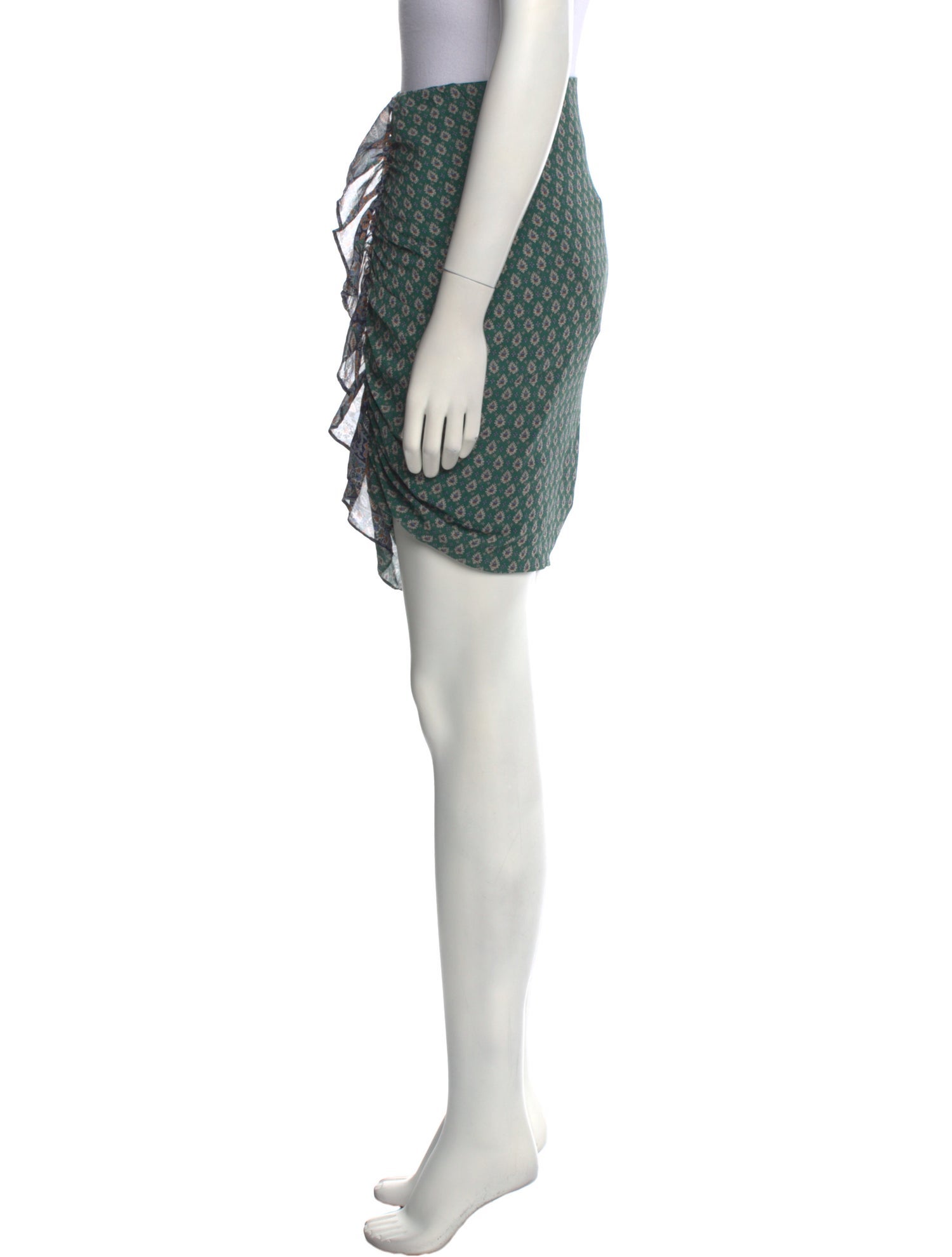 Veronica Beard Silk Knee-Length Skirt