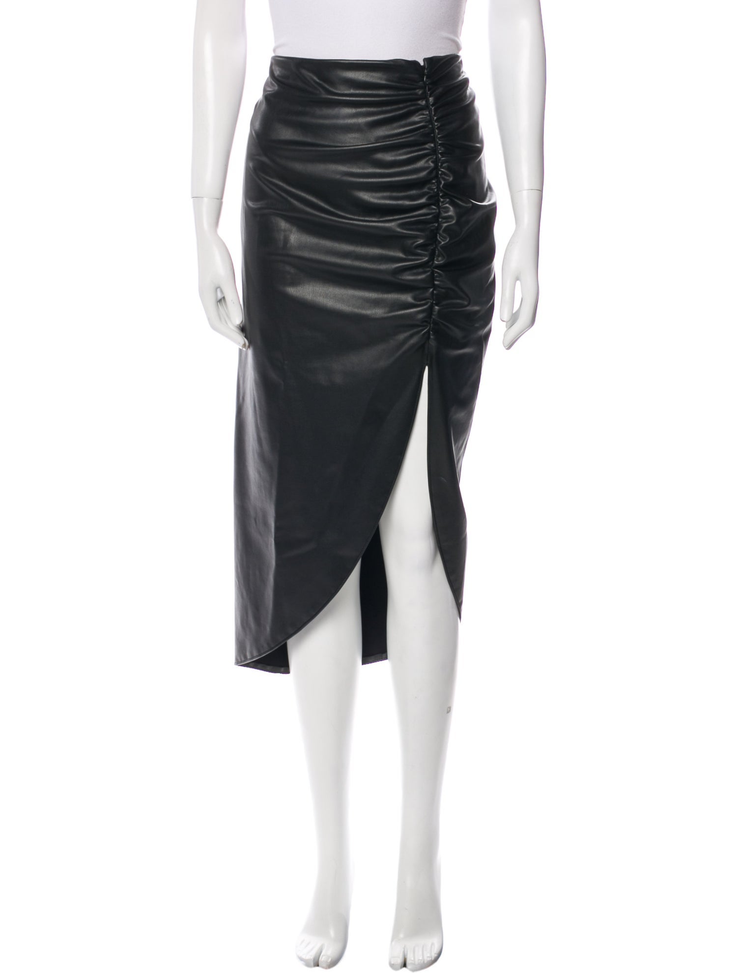 Veronica Beard Ruffle Embellishment Midi Length Skirt