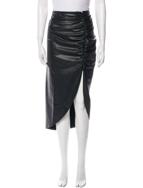 Veronica Beard Ruffle Embellishment Midi Length Skirt