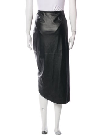 Veronica Beard Ruffle Embellishment Midi Length Skirt