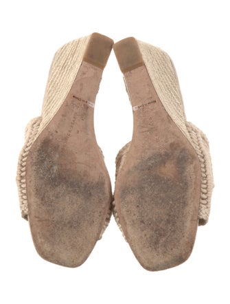 Veronica Beard Raffia Braided Accents Espadrilles