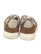 Veronica Beard Suede Animal Print Sneakers